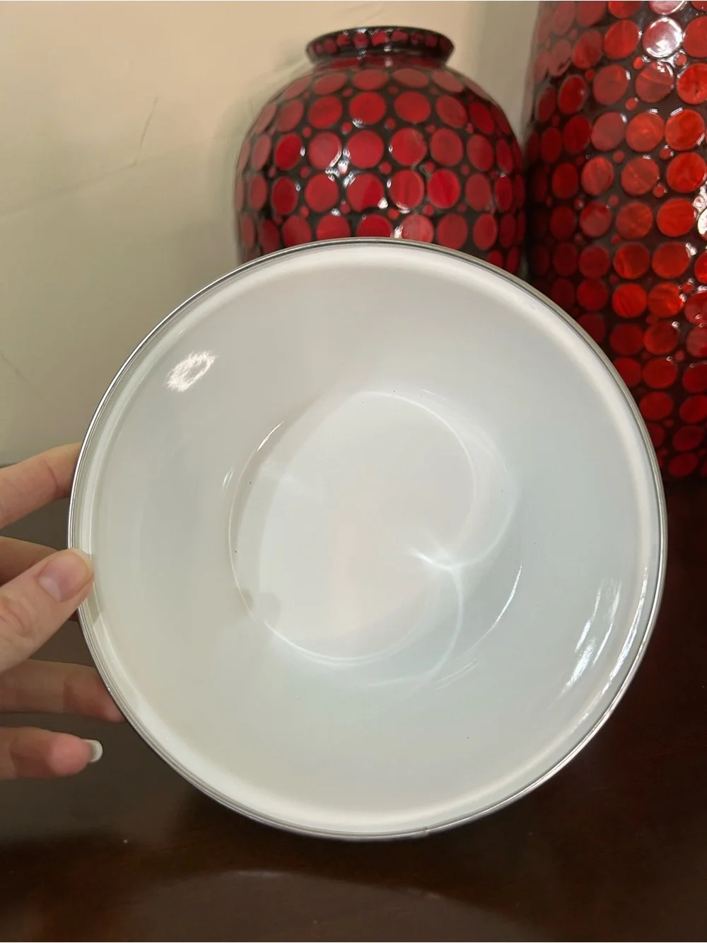 golden Rabbit Sea Glass Swirl 2 piece Prep Bowl Set with Lids